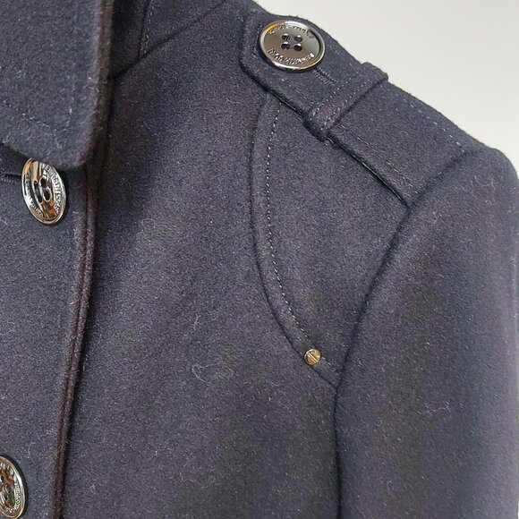 Kenneth Cole Double Breasted Pea Jacket - Size 4 - Picture 6 of 17